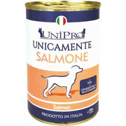 Unipro Uniquement Saumon Nourriture humide pour chiens adultes Boîte de 400 g