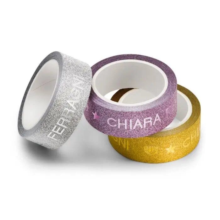 Chiara Ferragni x Pigna Lot de 3 rubans adhésifs
