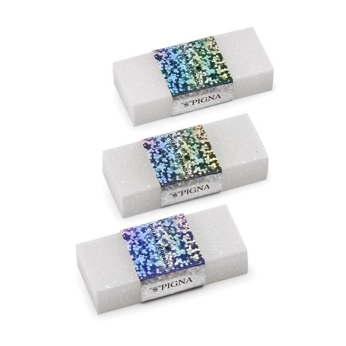 Chiara Ferragni x Pigna Lot de 3 gommes