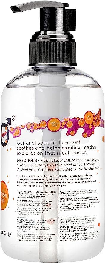 Lubido Lubrificante Anale Antifrizionamento Infuso di Aloe 250ml