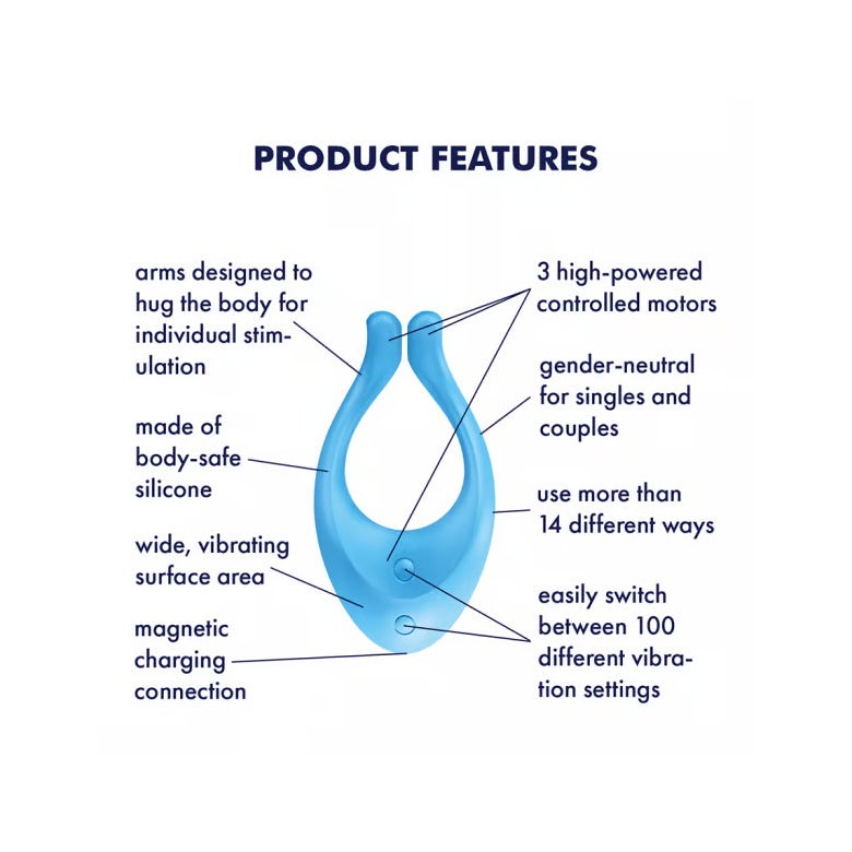 Satisfyer Endless Love Multivibratore Azzurro