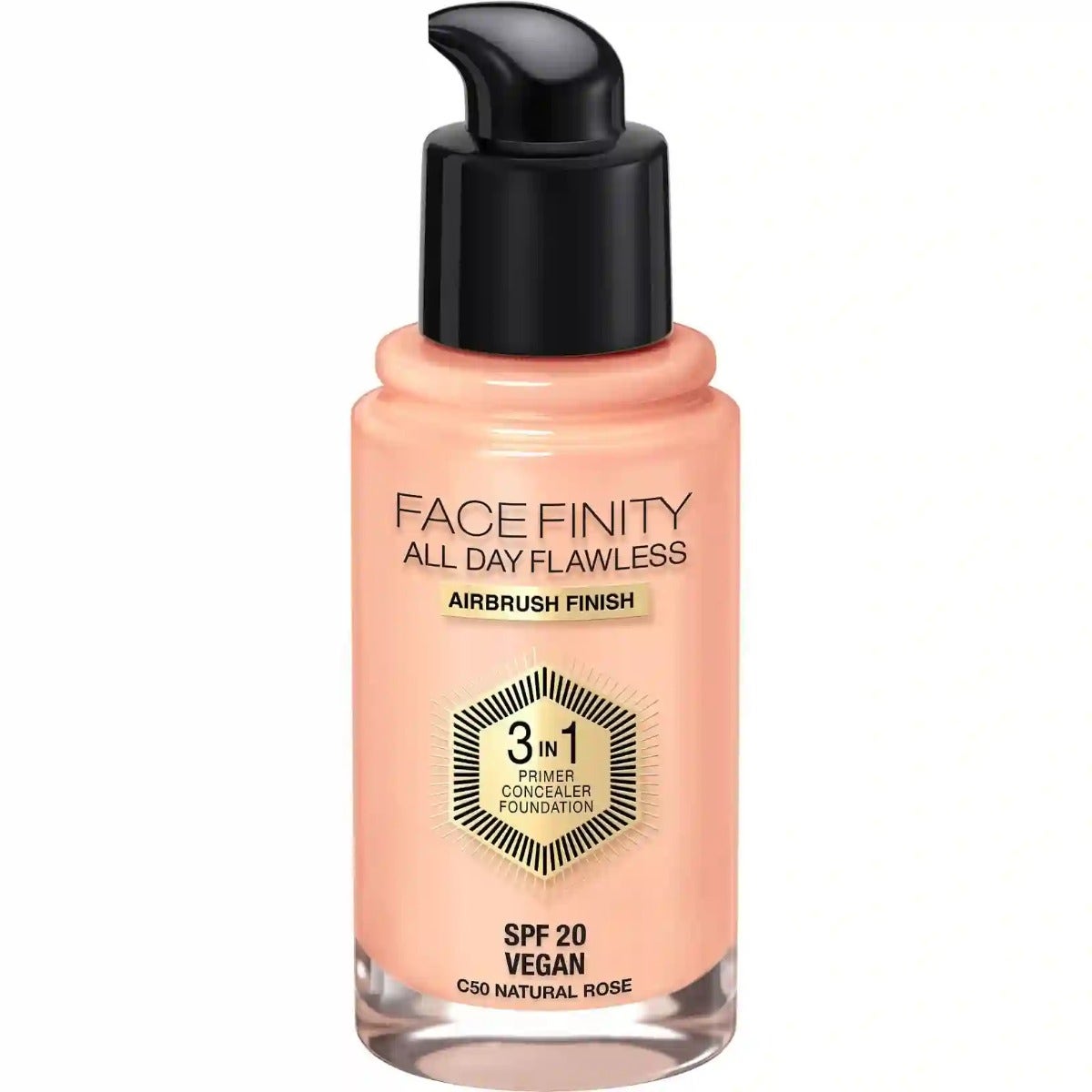 Max Factor Fond de teint Facefinity All Day Flawless 3 en 1 50 Natural 30 ml