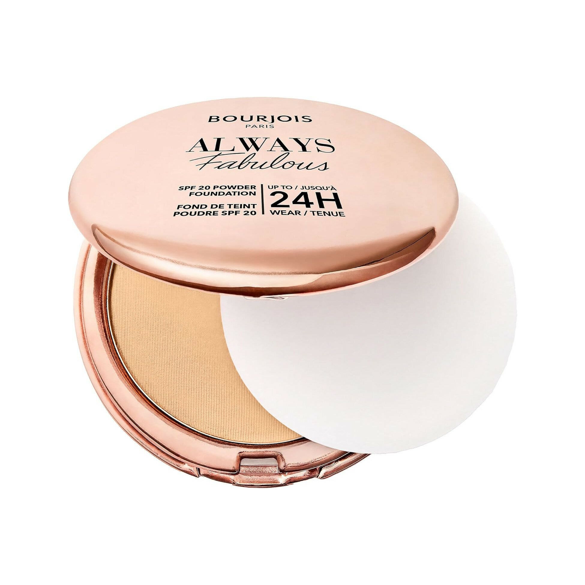 Bourjois Always Fabulous Fond de teint compact en poudre 310 Beige 7 g SPF20