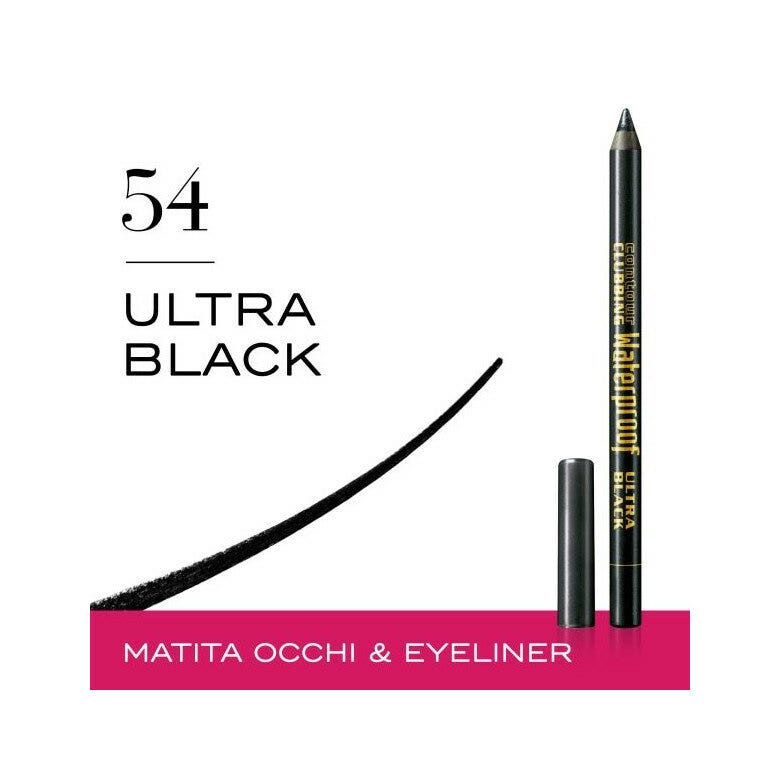 Bourjois Contour Clubbing Waterproof Matita Occhi 1,2g 054 Ultra Black