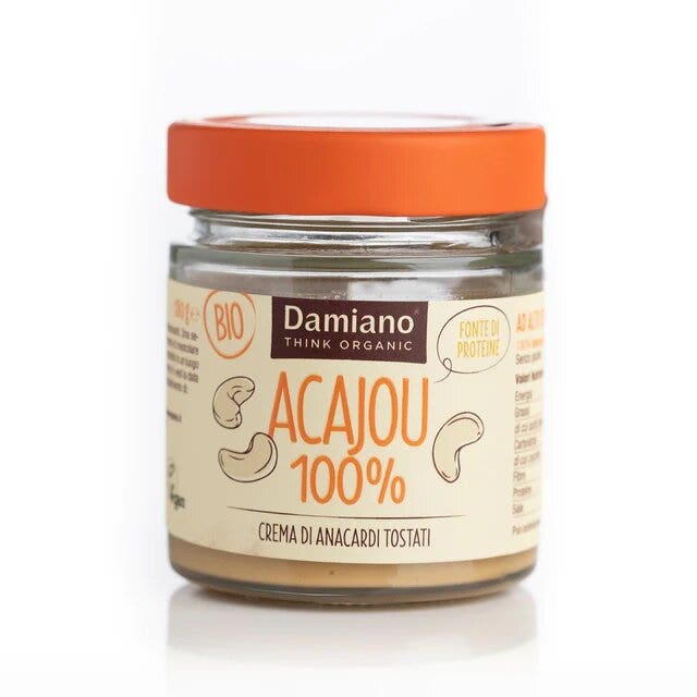 Damiano Acajou Crema Anacardi Tostati Bio 275g