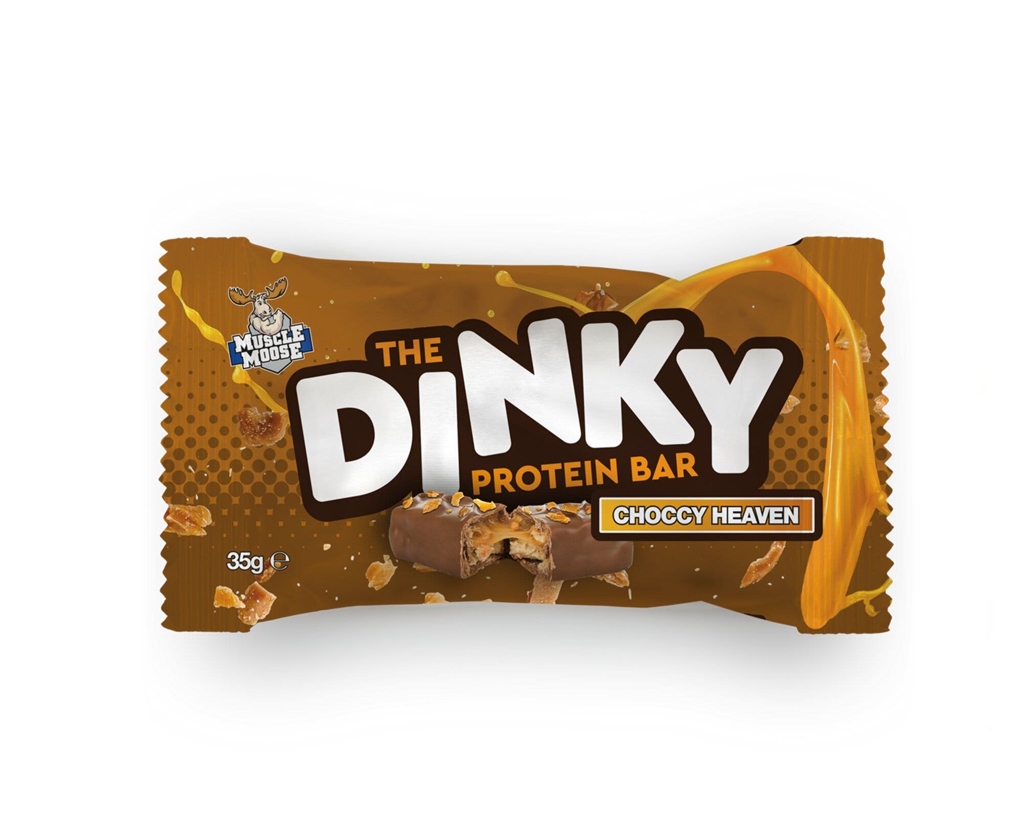 Muscle Moose Dinky Protein Bar 35 g, saveur Choccy Heaven