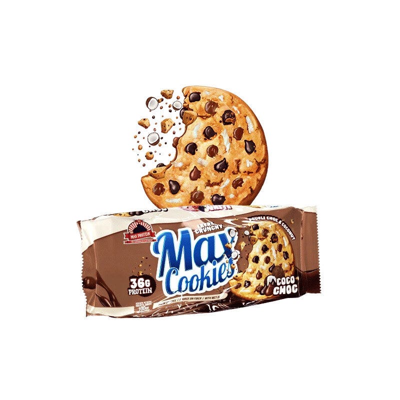 Max Protein Max Cookies saveur chocolat & noix de coco 4x25g