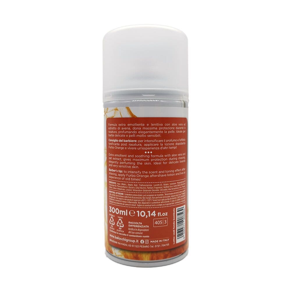 Furbo Vintage Orange Sensitive Skin Shaving Foam 300ml