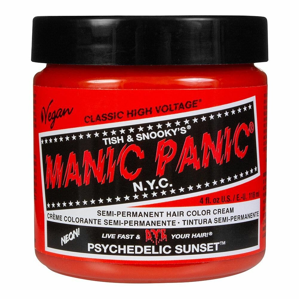 Manic Panic Psychedelic Sunset Classic High Voltage Coloration semi-permanente pour cheveux 118 ml