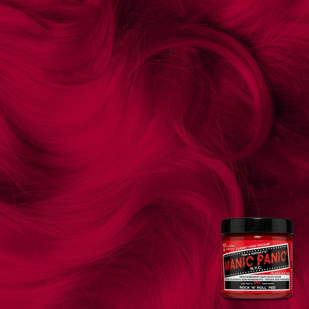Manic Panic Rock 'n' Roll Red Coloration semi-permanente classique pour cheveux 118 ml