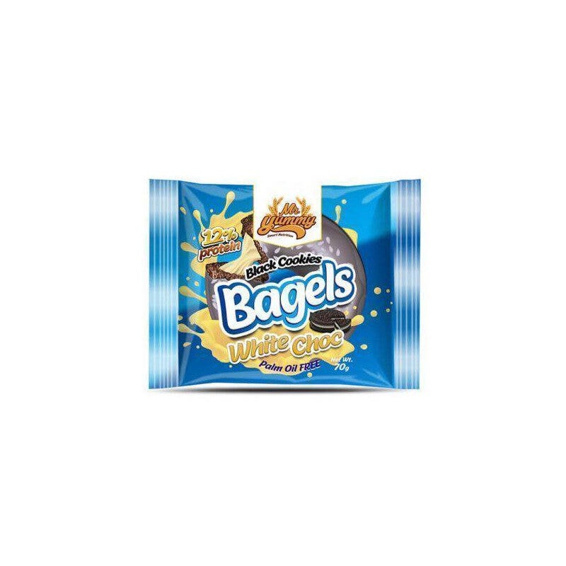 Newtritions Mr Yummy Bagels Gusto Cioccolato Bianco 70g