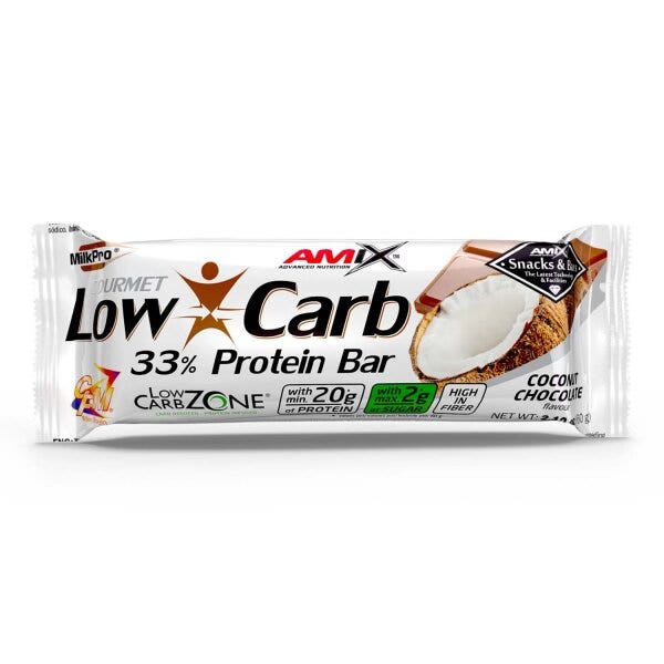 Amix Low Carb Bar Saveur Noix de coco et chocolat 60 g