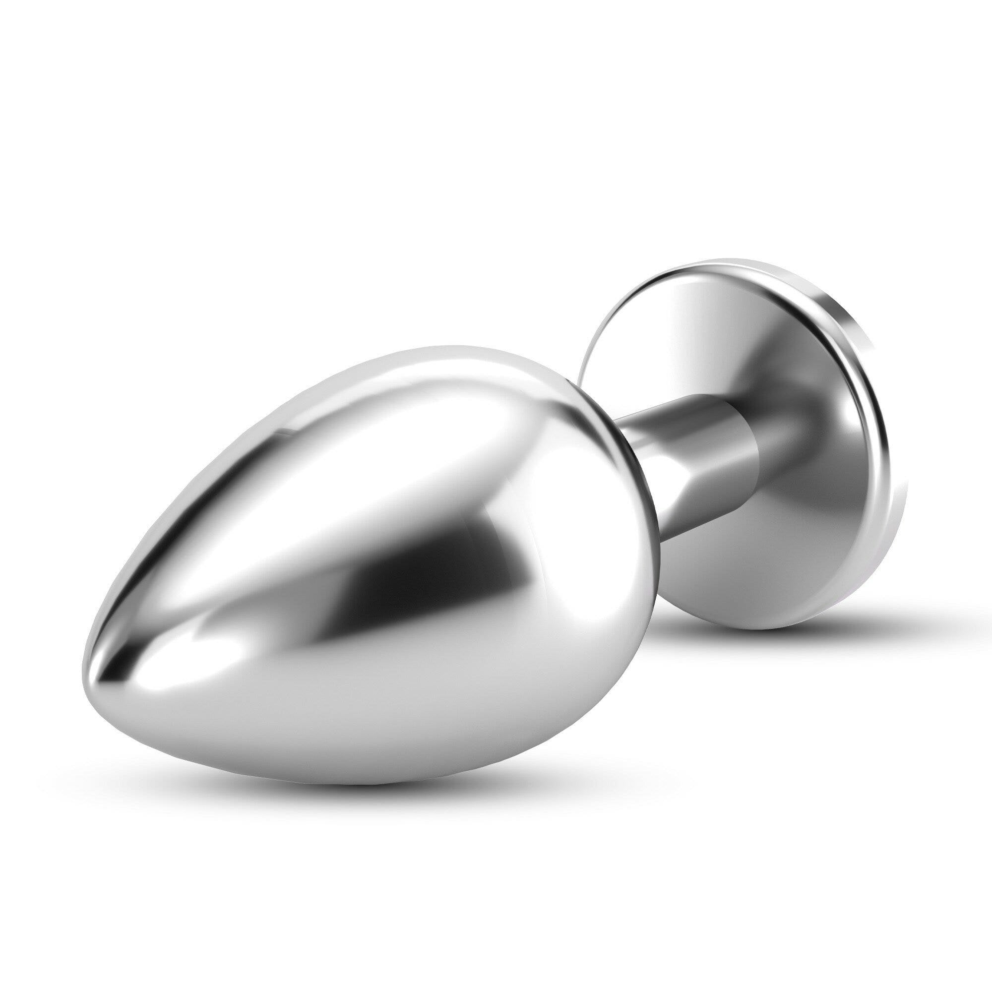 Crushious Plug Anale Bijou Gioiello Blu Grande