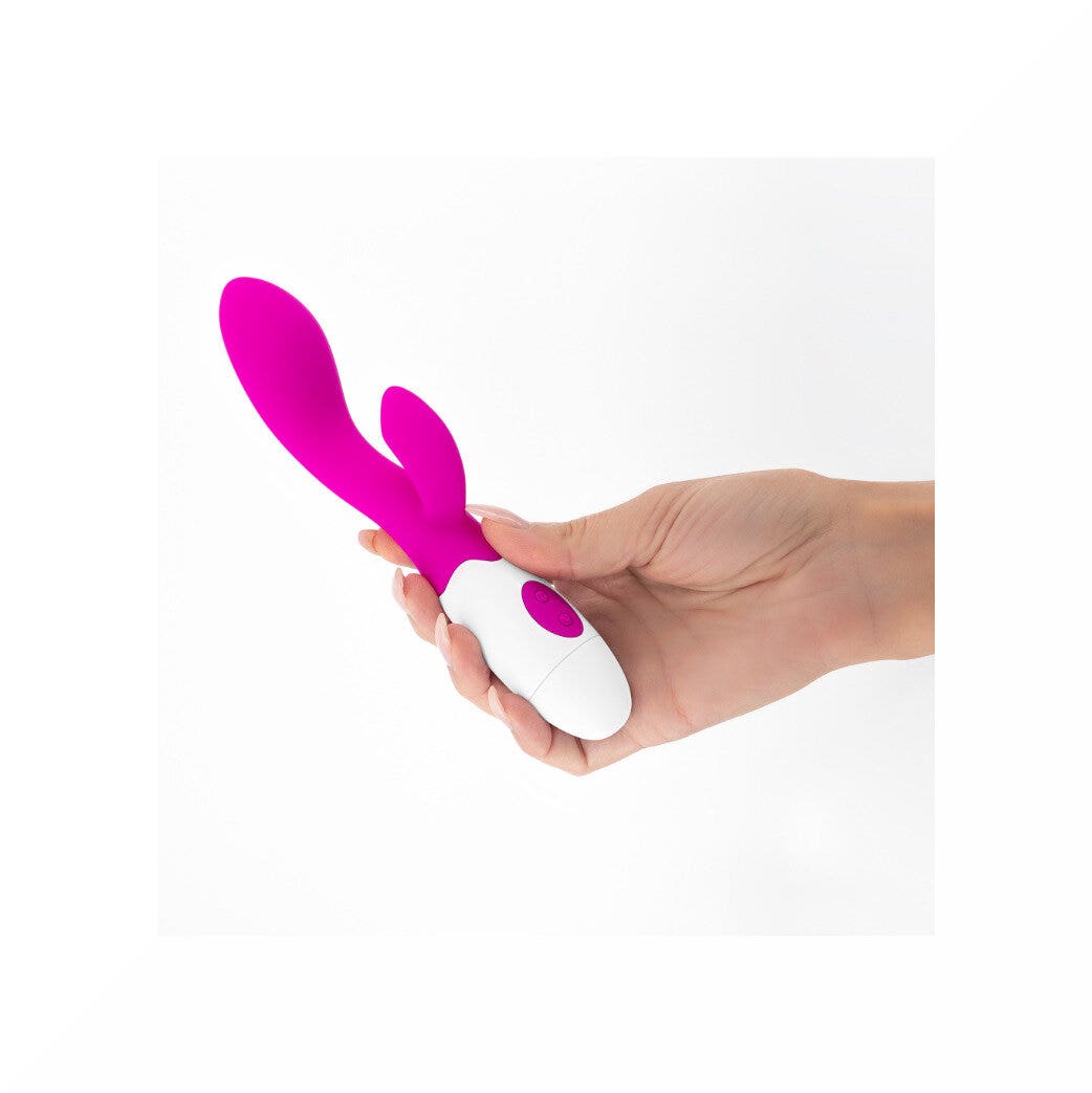Crushious Cherie Vibratore Con Stimolatore Clitorideo + Lubrificante A Base D'acqua