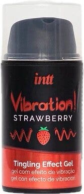 Intt Vibration Gel Fraise 15 ml
