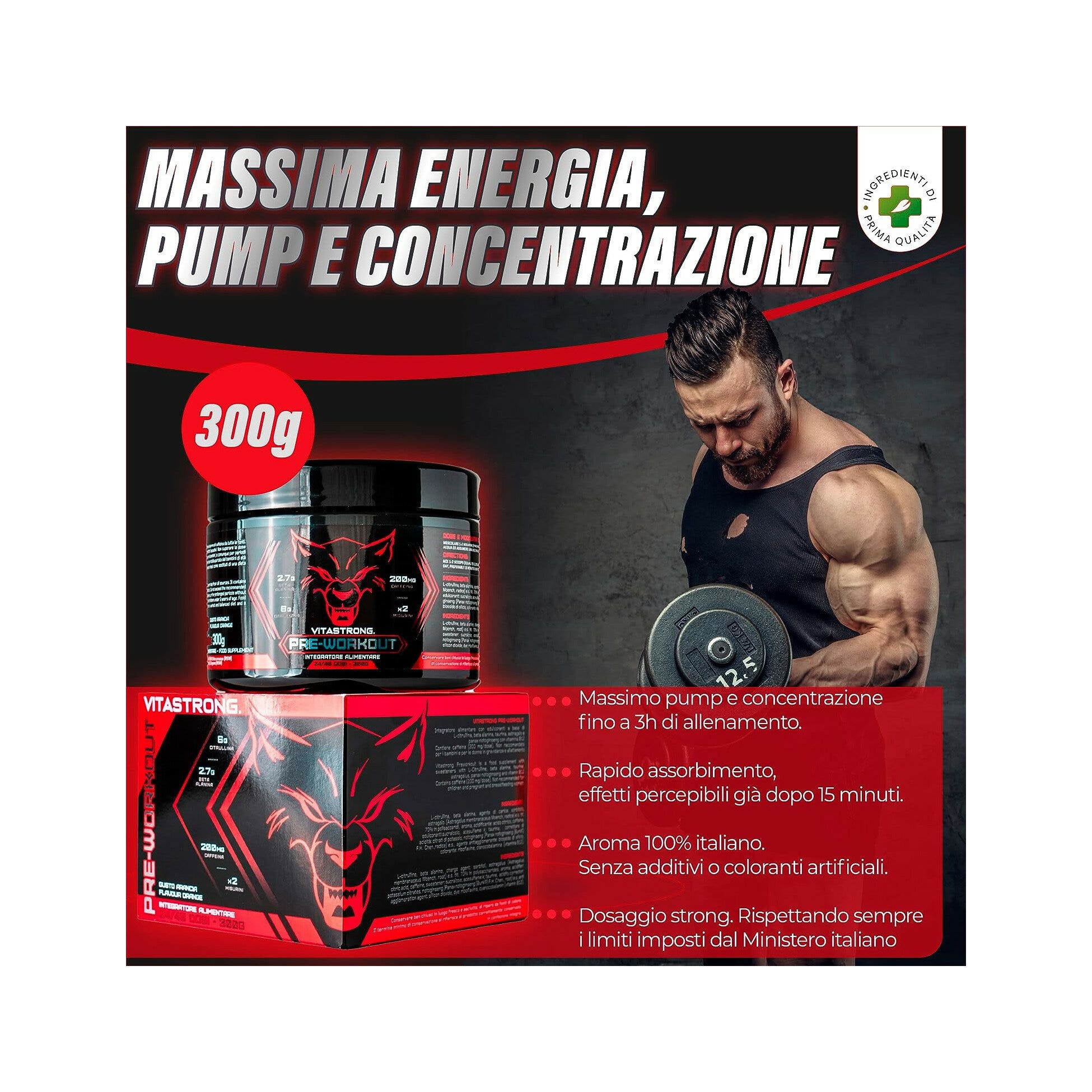 Vitastrong Preworkout 300g