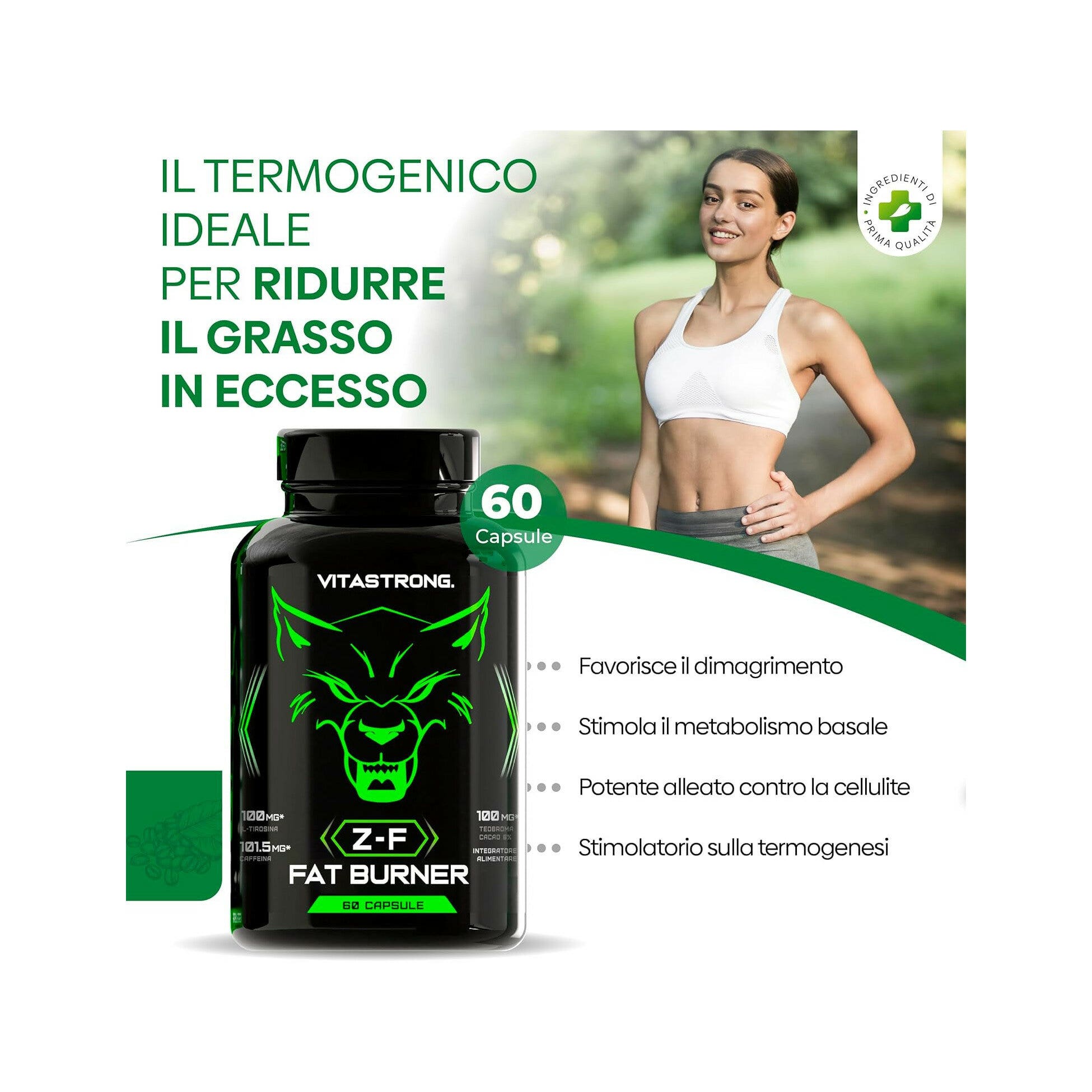 Vitastrong Z-F Fat Burner 60 gélules