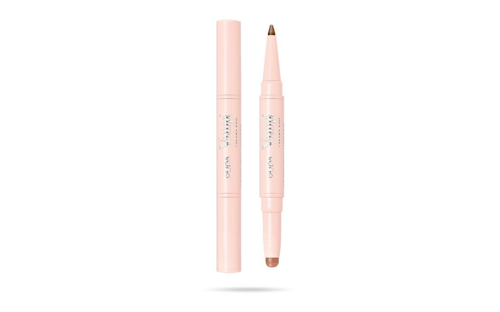 Pupa Vamp! Creamy Duo Matita Labbra + Rossetto Brillante 020 Brown Nude