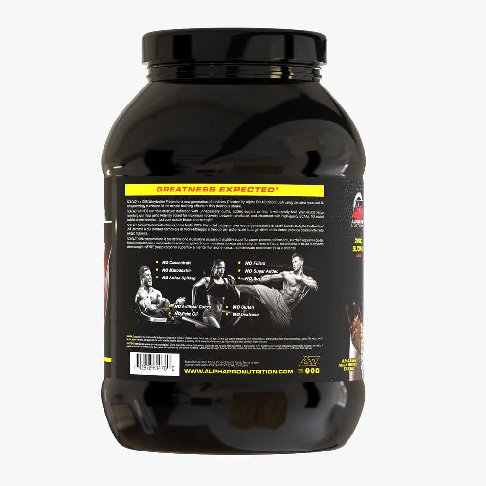 Alpha Pro Nutrition Isoload Glace au chocolat 908 g