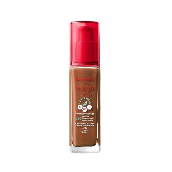 Fond de teint Bourjois Healthy Mix Clean 63 N Cocoa 30 ml