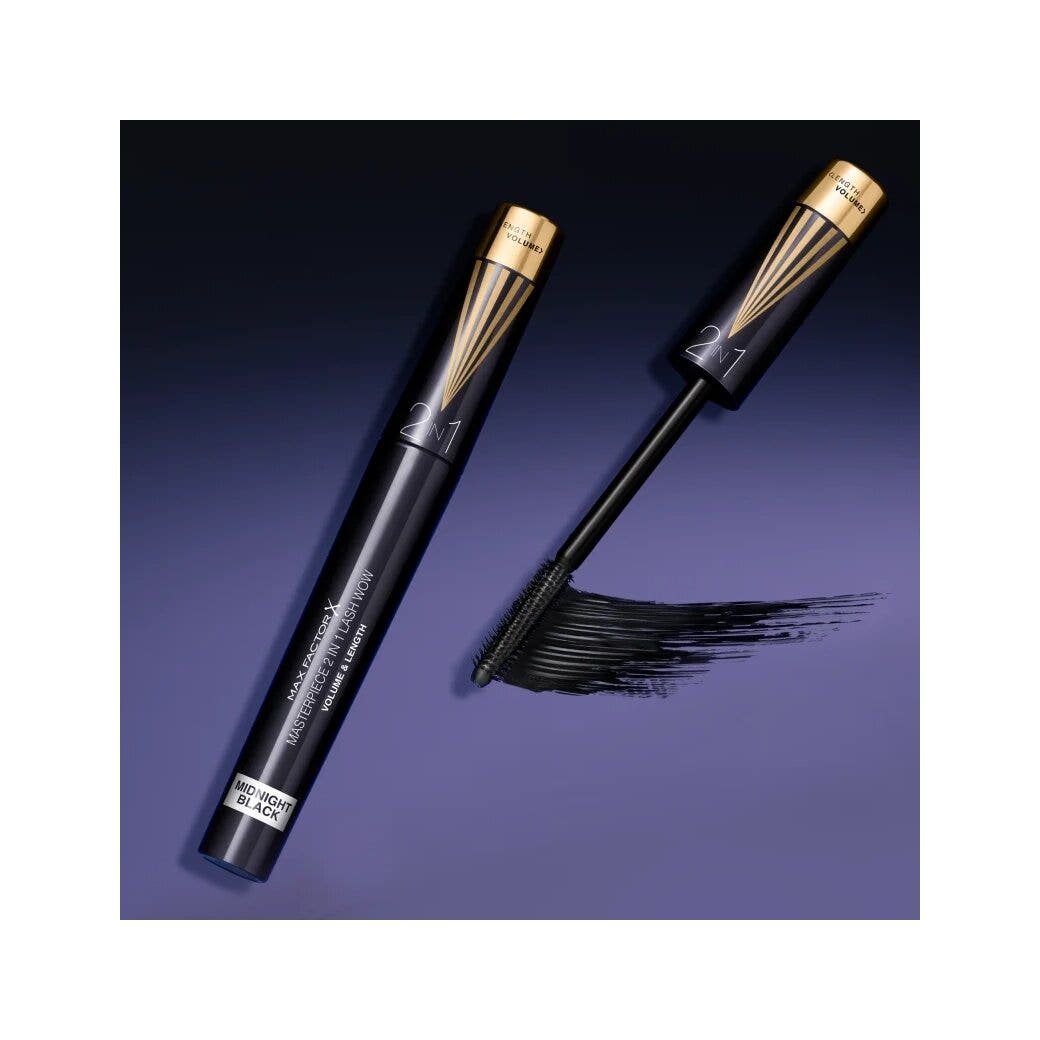 Max factor Mascara Masterpiece 2 In 1 Lash Wow Midnight Black 7ml