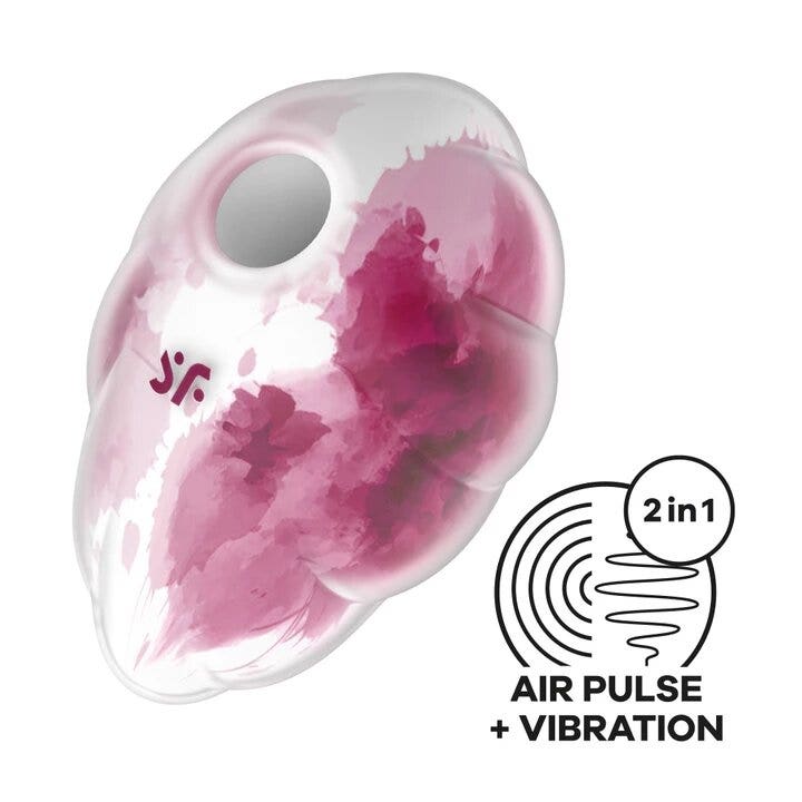 Satisfyer Cloud Dancer Rosso Stimolatore Clitorideo