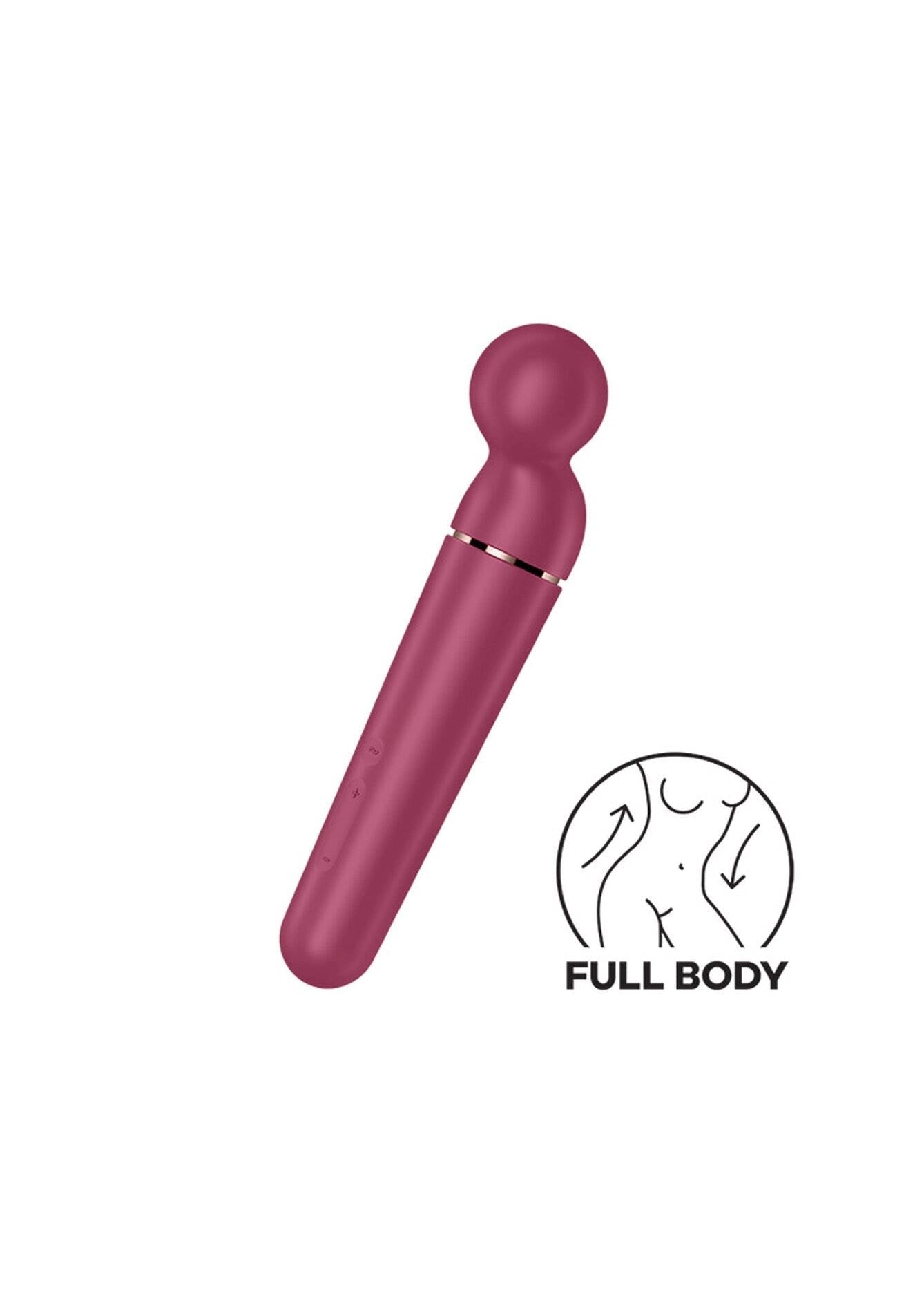 Satisfyer Planet Wand-Er, vibromasseur Berry