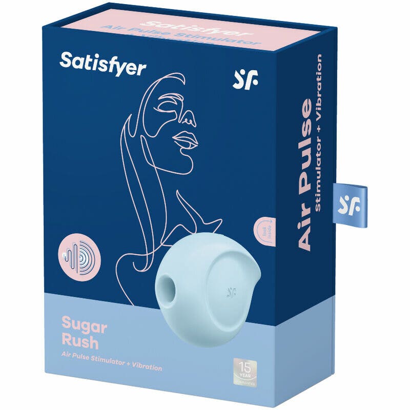 Satisfyer Sugar Rush Stimolatore Clitorideo Azzurro
