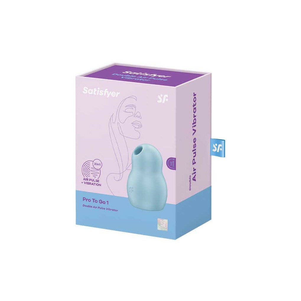Satisfyer Stimulateur Pro To Go 1 Couleur Bleu