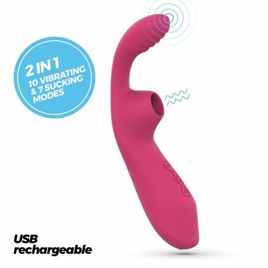 Crushious Stimulateur clitoridien rechargeable Cyrano