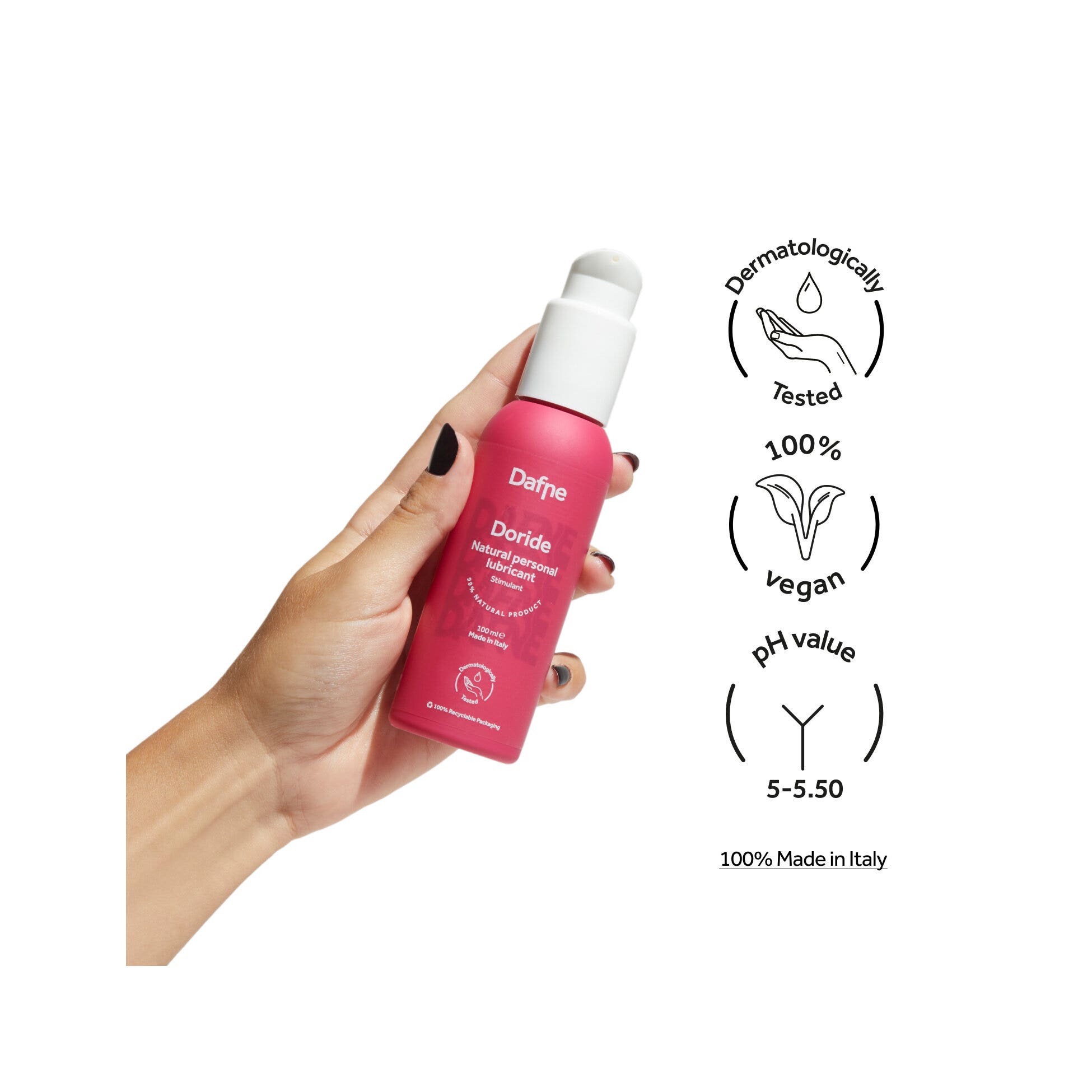 Dafne Lubrifiant intime naturel stimulant 100 ml