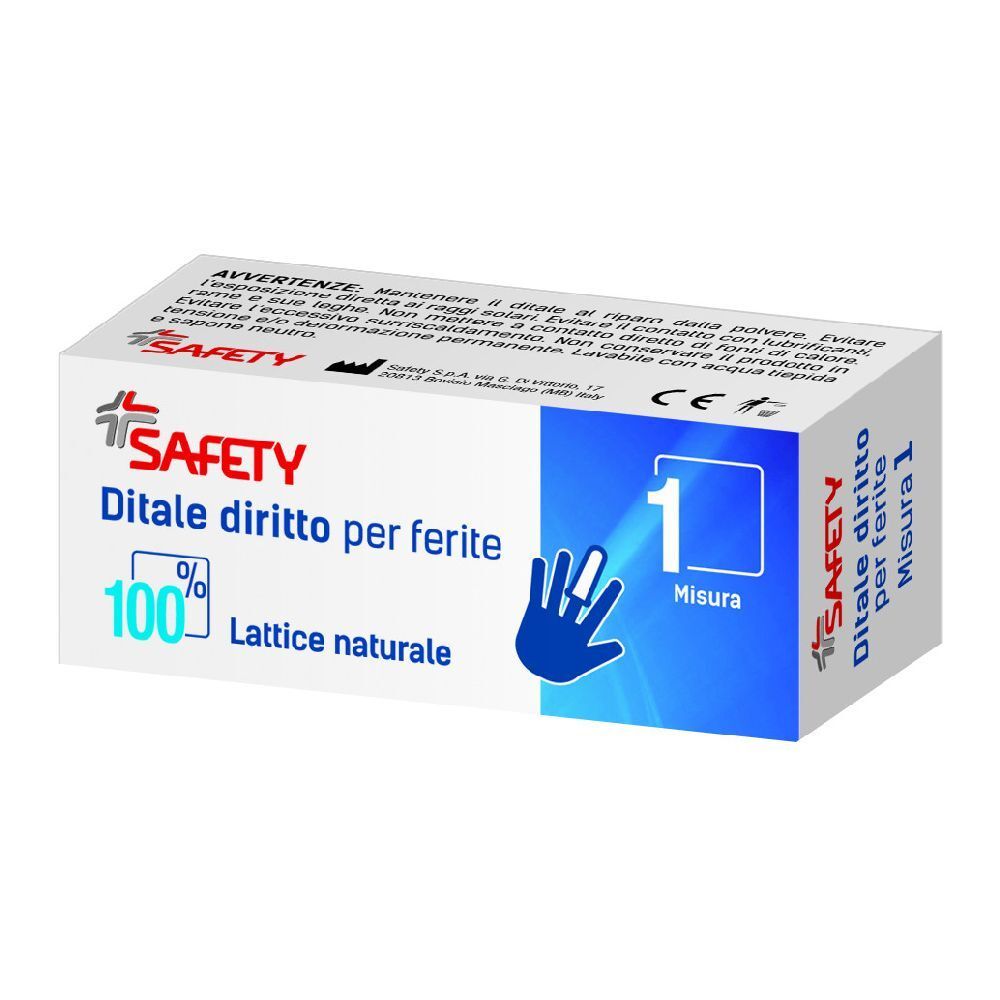 Doigtier en latex courbé