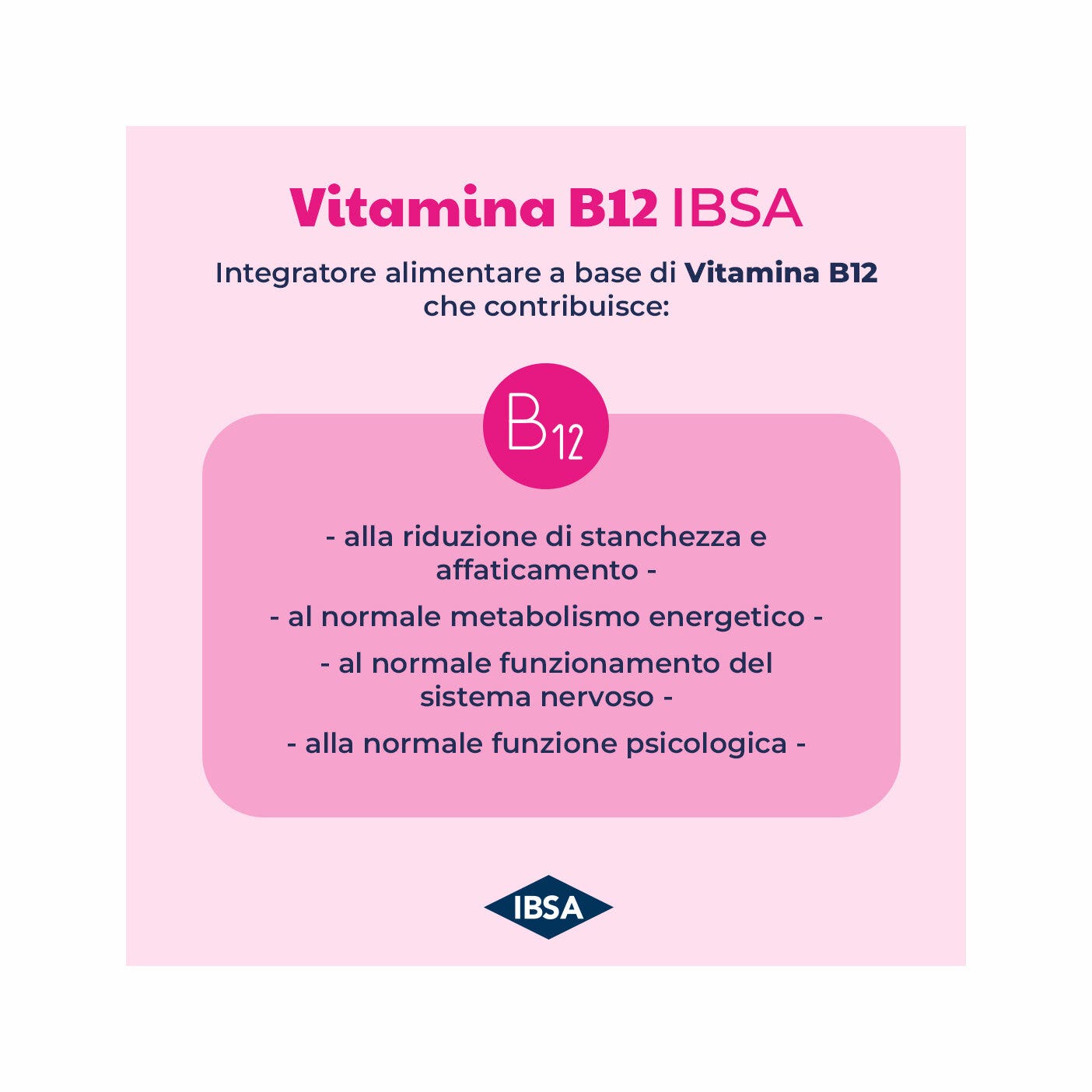 Ibsa Vitamine B12 30 films oraux : complément énergétique quotidien