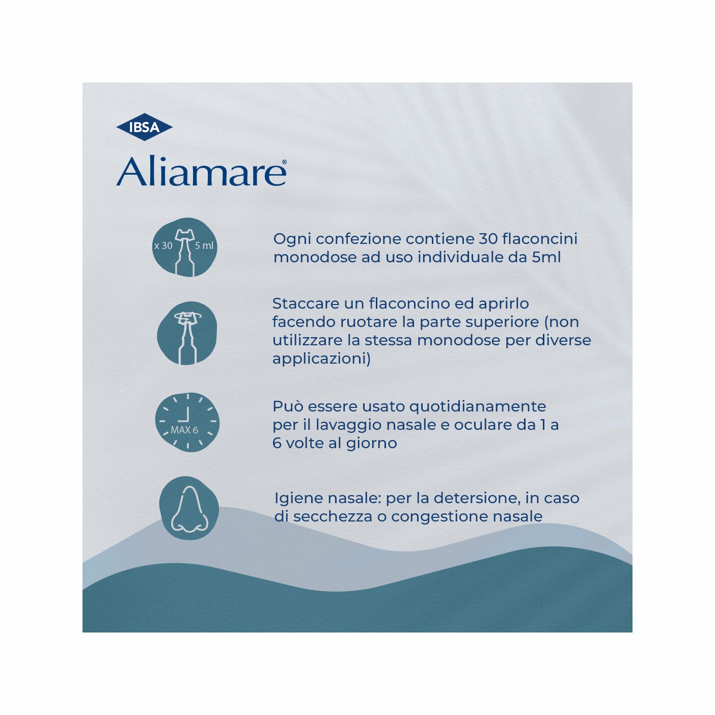 Aliamare Flacons 30 x 5 ml