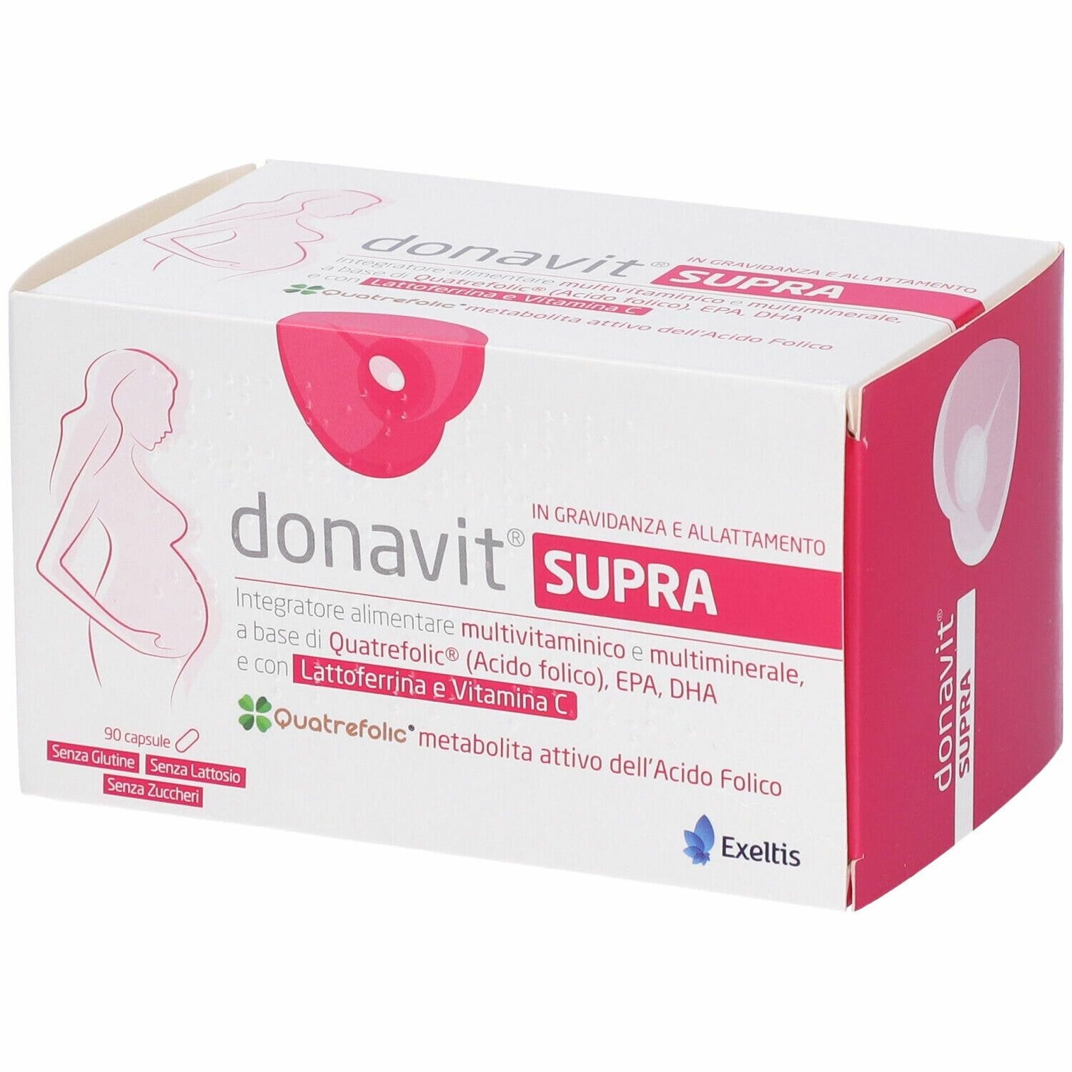Donavit Supra 90 gélules - Complément alimentaire multivitaminé