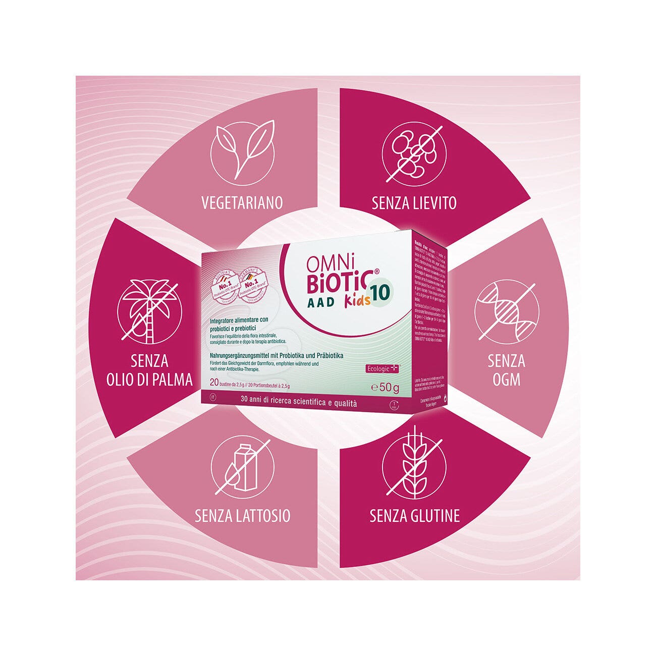 Omni Biotic 10 AAD Kids 20 sachets de 25 g