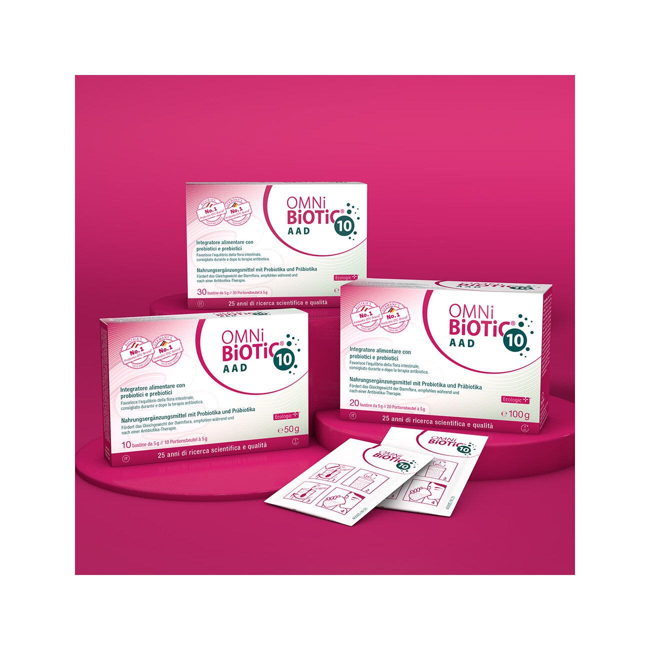Omni Biotic 10 AAD 30 Bustine Da 5g