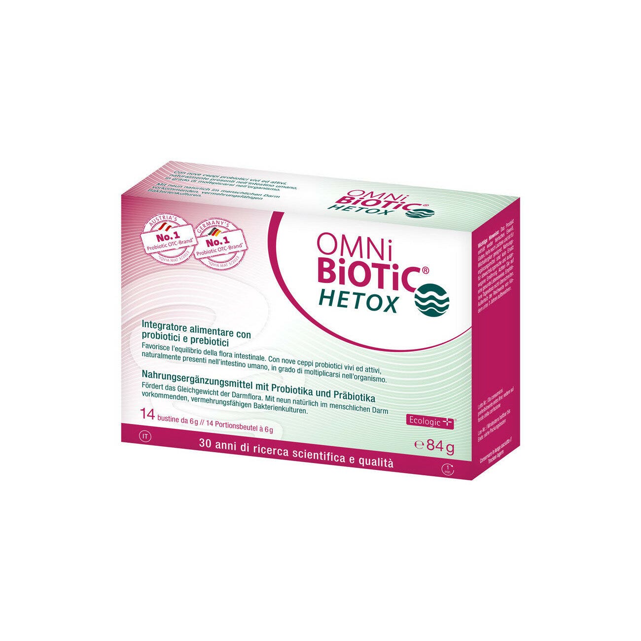 Omni Biotic Hetox 14 sachets de 6 g