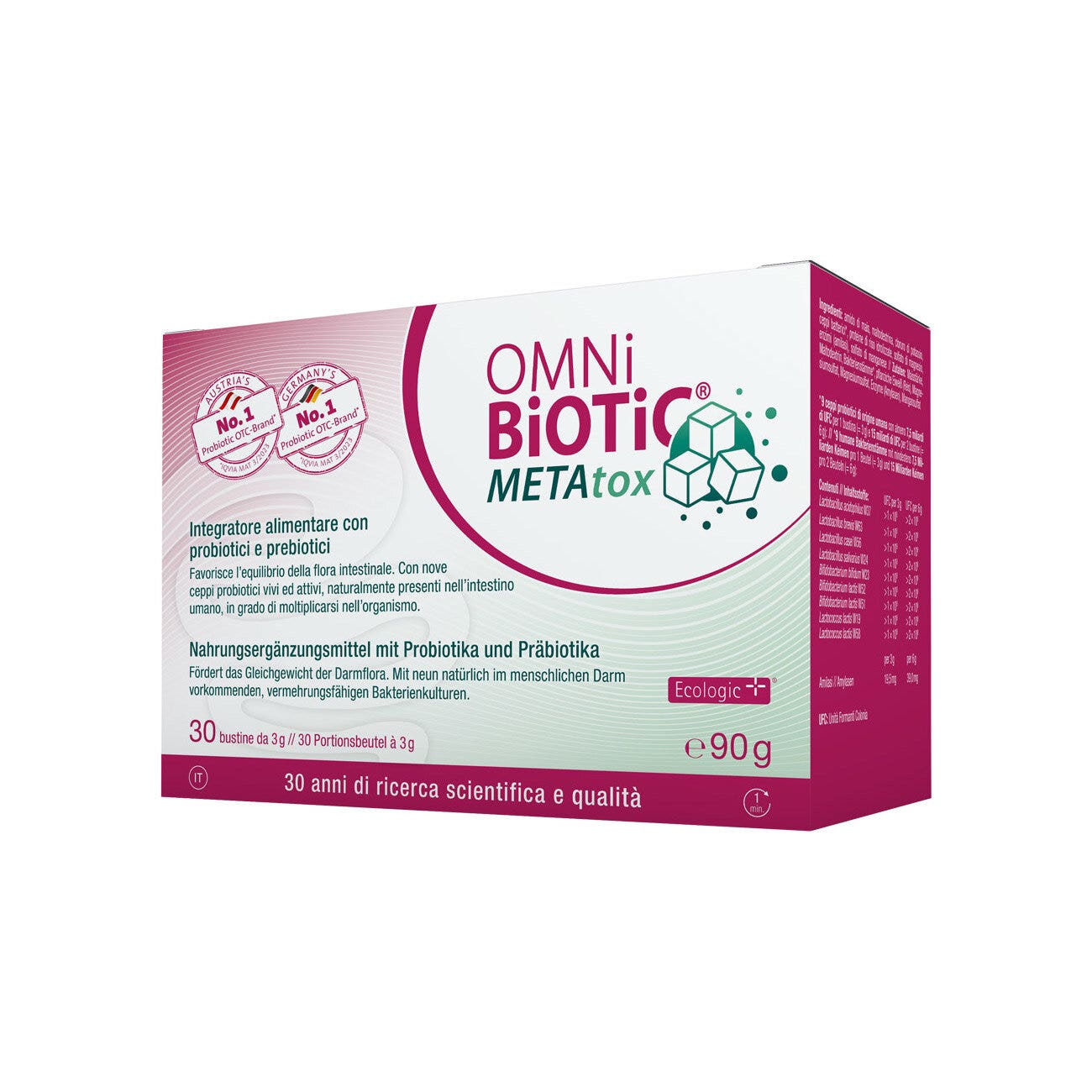 Omni Biotic Metatox 30 sachets de 3 g