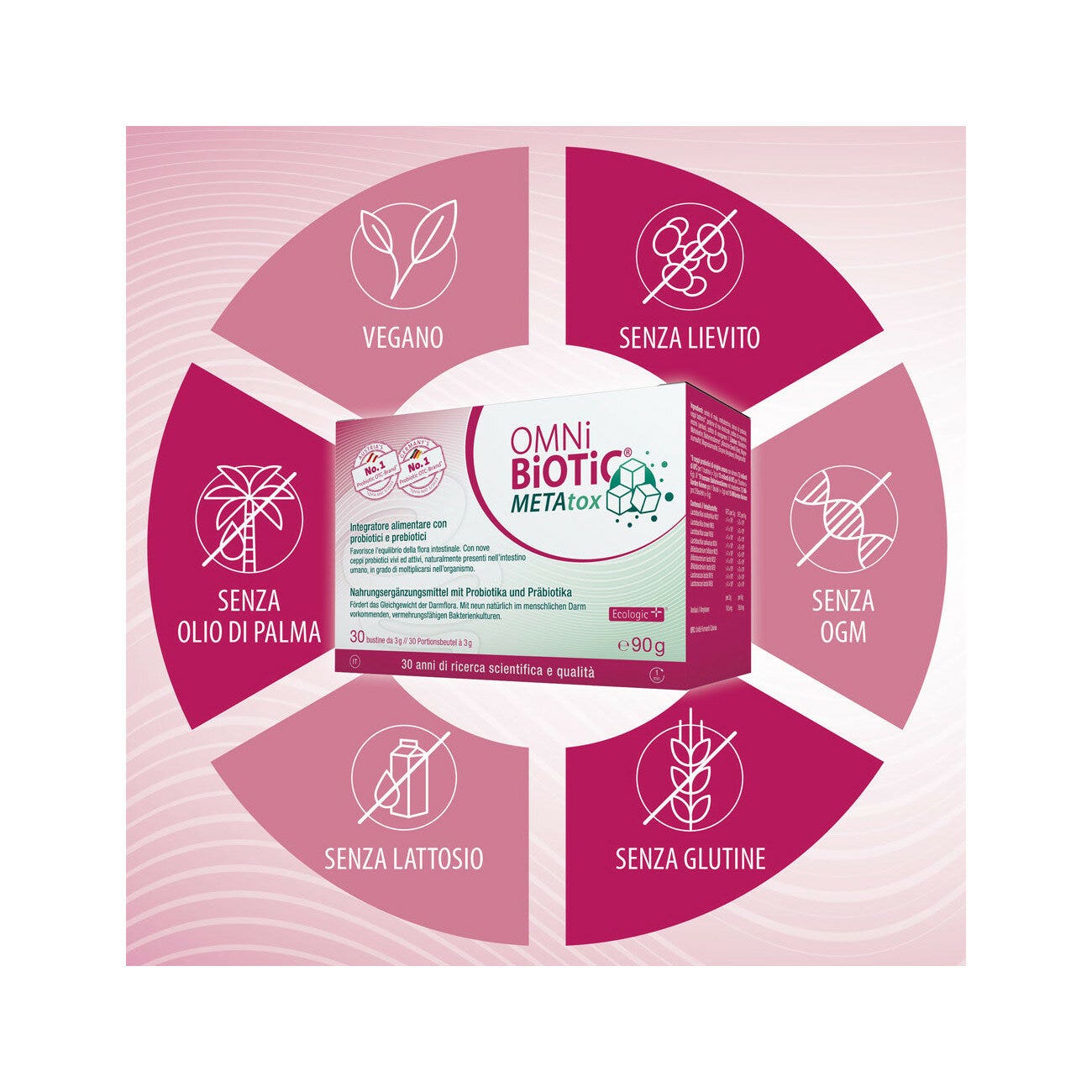 Omni Biotic Metatox 30 sachets de 3 g