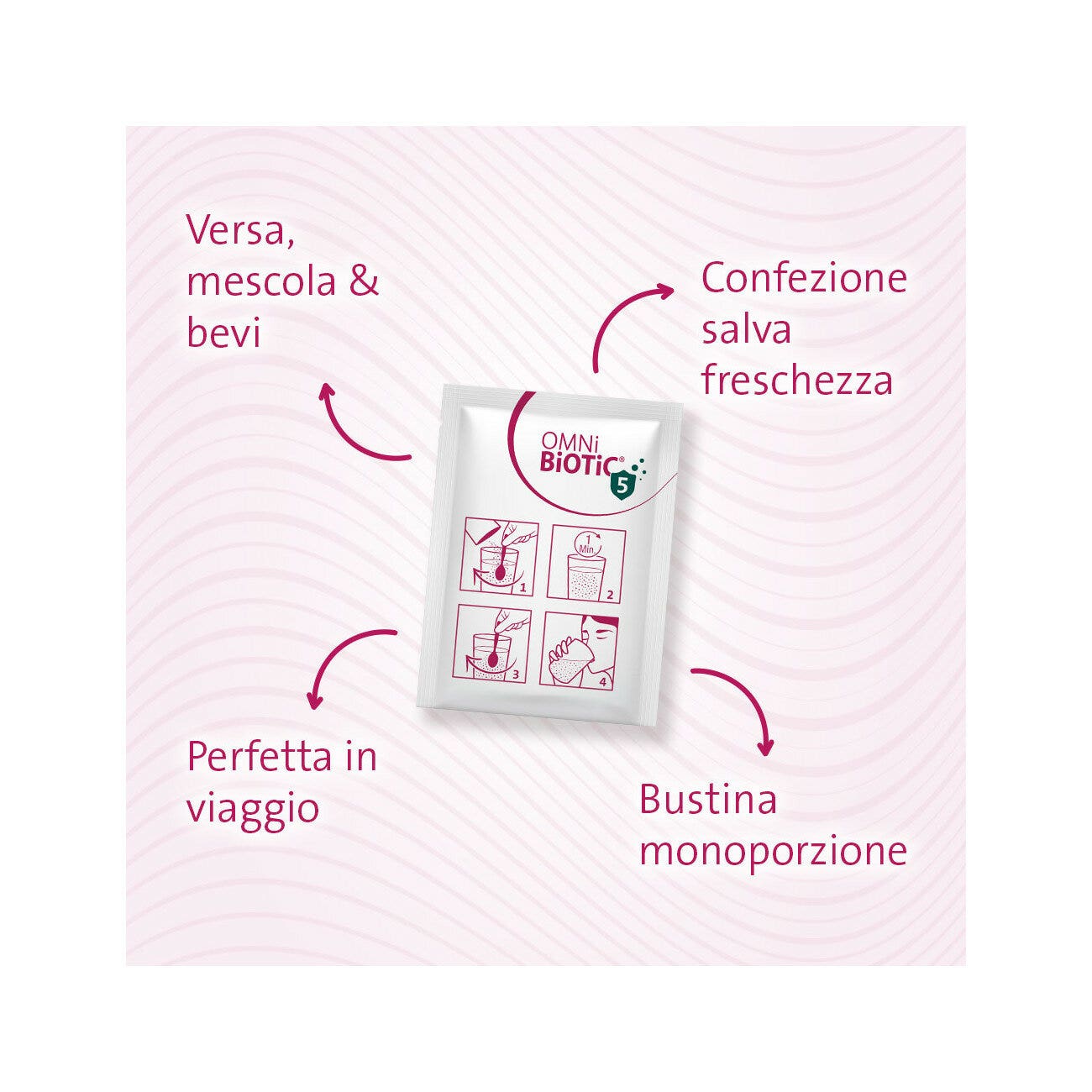 Omni Biotic Pro-Vi 5 30 Bustine Da 2g