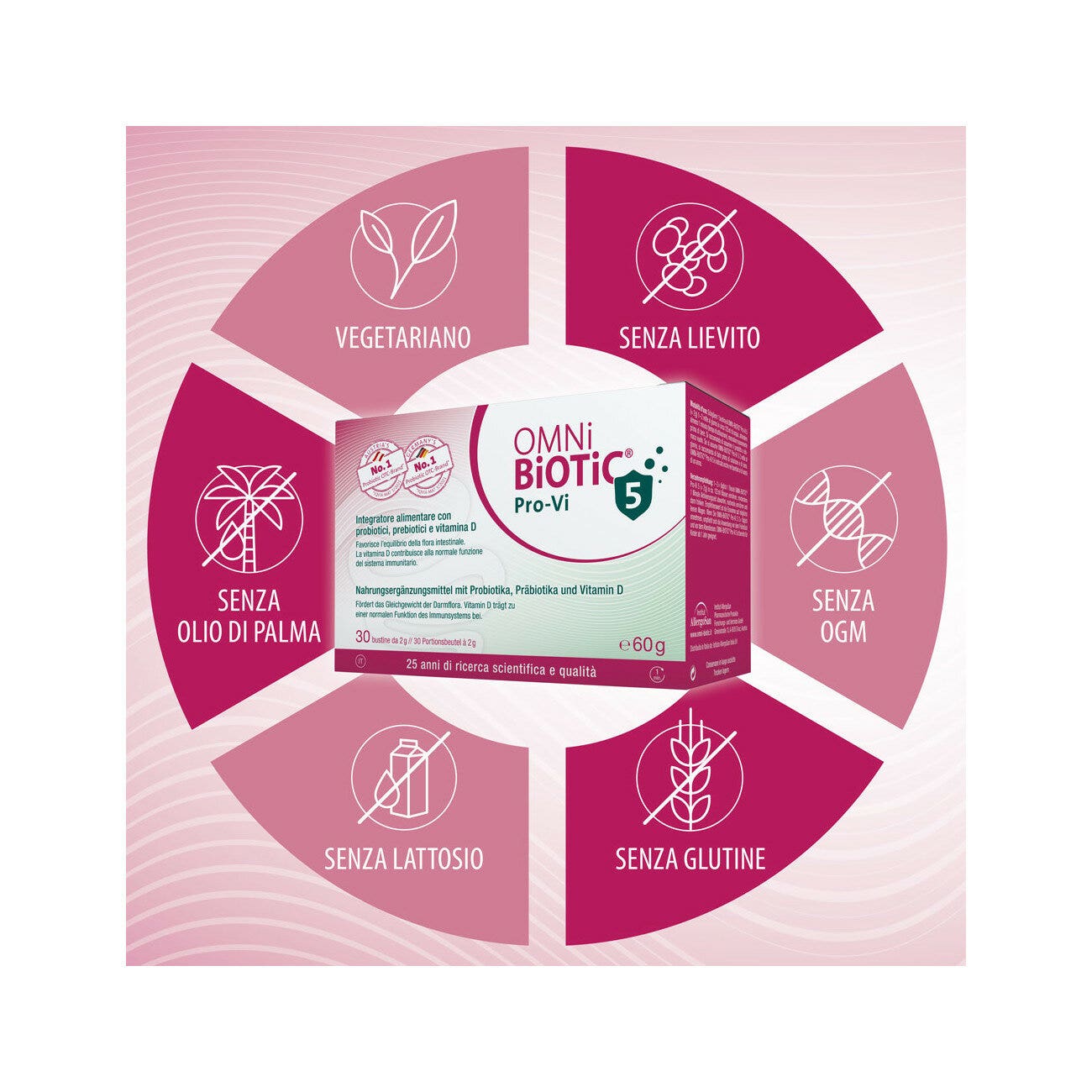Omni Biotic Pro-Vi 5 30 Bustine Da 2g