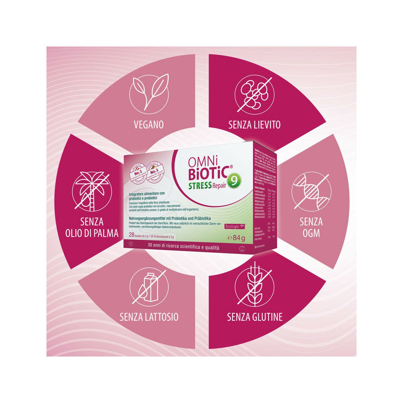 Omni Biotic Stress Repair 28 sachets de 3 g