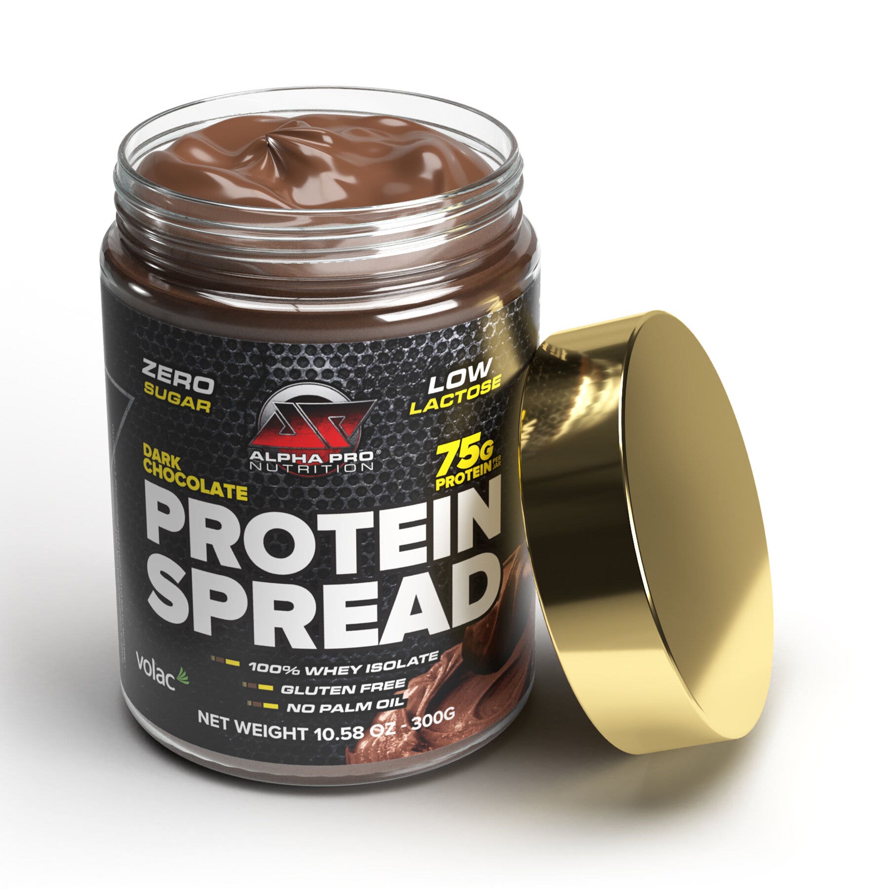 Alpha Pro Nutrition Protein Spread Cioccolato Fondente 300g