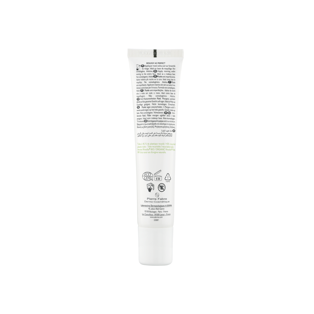 A-Derma Biology Ac Perfect Fluide Anti-imperfections 40 ml