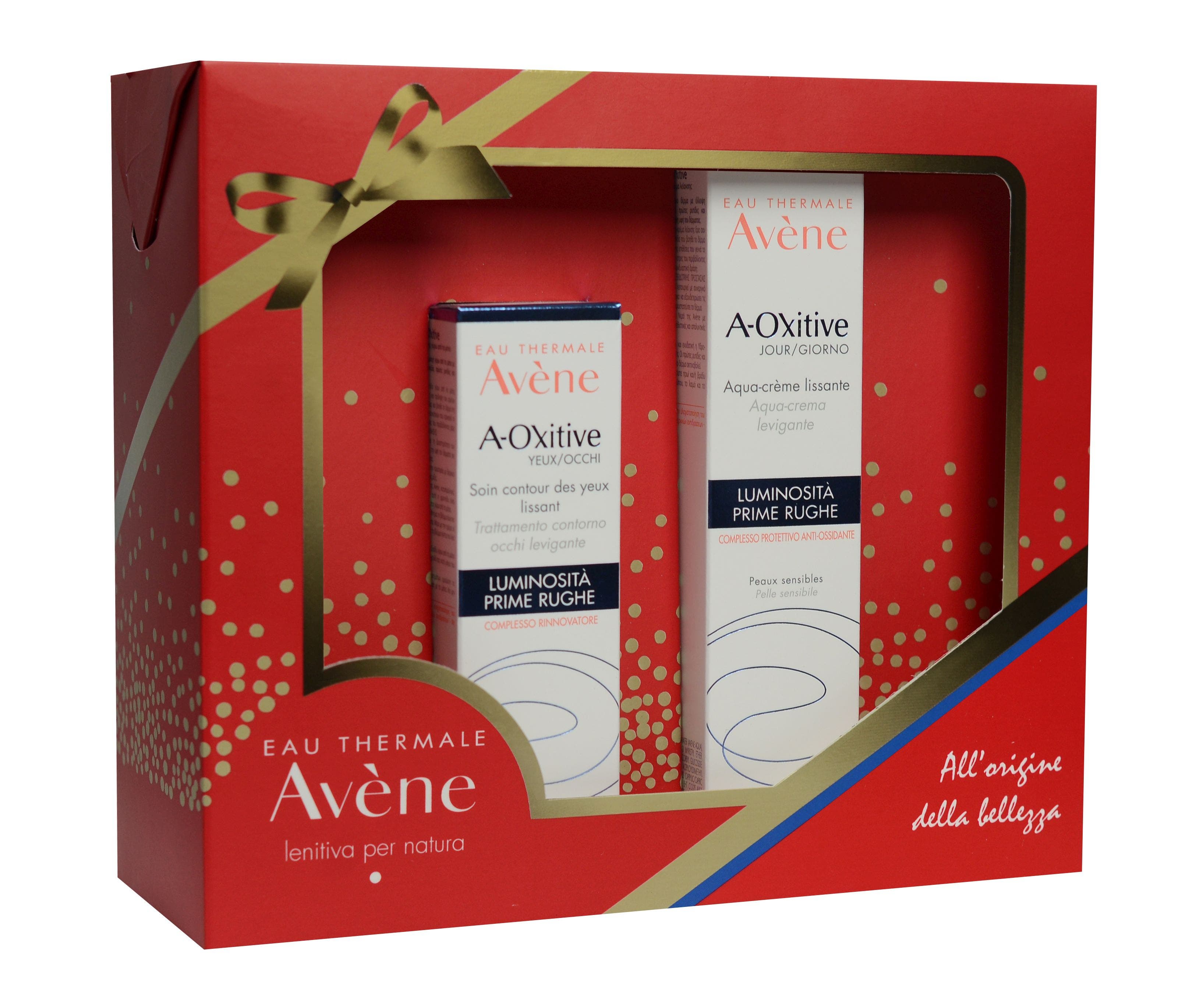 Avene Coffret A-Oxitive Crème Lissante 30 ml + Contour des Yeux 15 ml