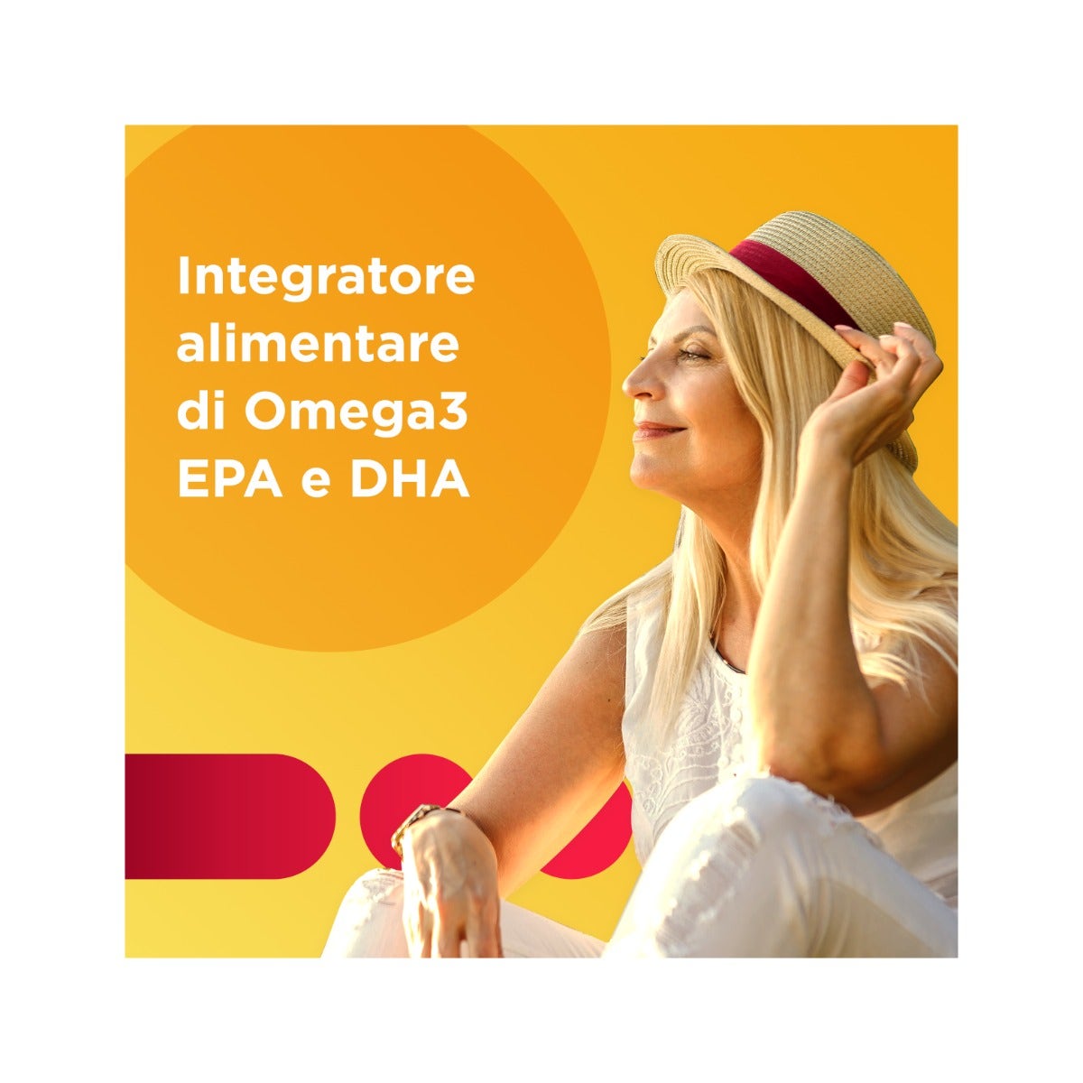 Multicentrum Cœur Esprit Vue Boost Oméga 3 Complément alimentaire EPA et DHA Coenzyme Q10 60 gélules