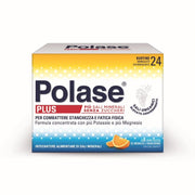 Polase Plus Plus de Magnésium et de Potassium Complément alimentaire Sels minéraux Orange Mandarine 24 sachets