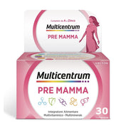 Multicentrum Pre-Mamma Complément alimentaire multivitaminé Acide folique Calcium Vitamine D E 30 comprimés