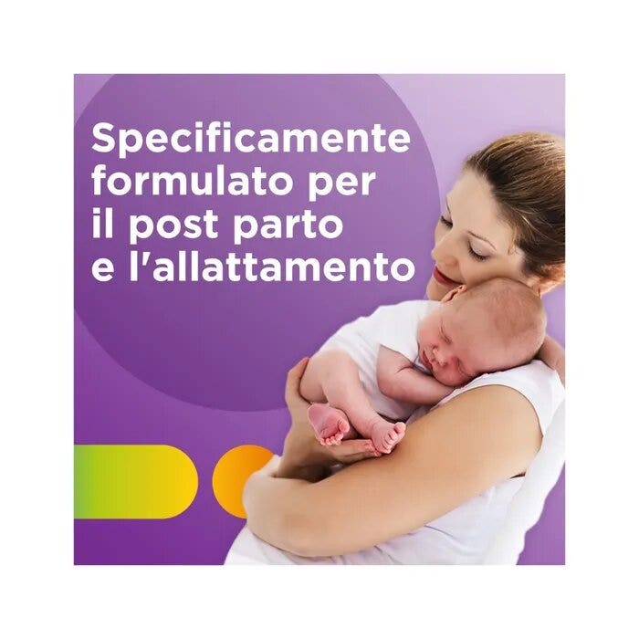 Multicentrum Neo Mamma DHA Integratore Multivitaminico Vitamina B C D3 Acido Folico 30 Cpr+30 Cpr